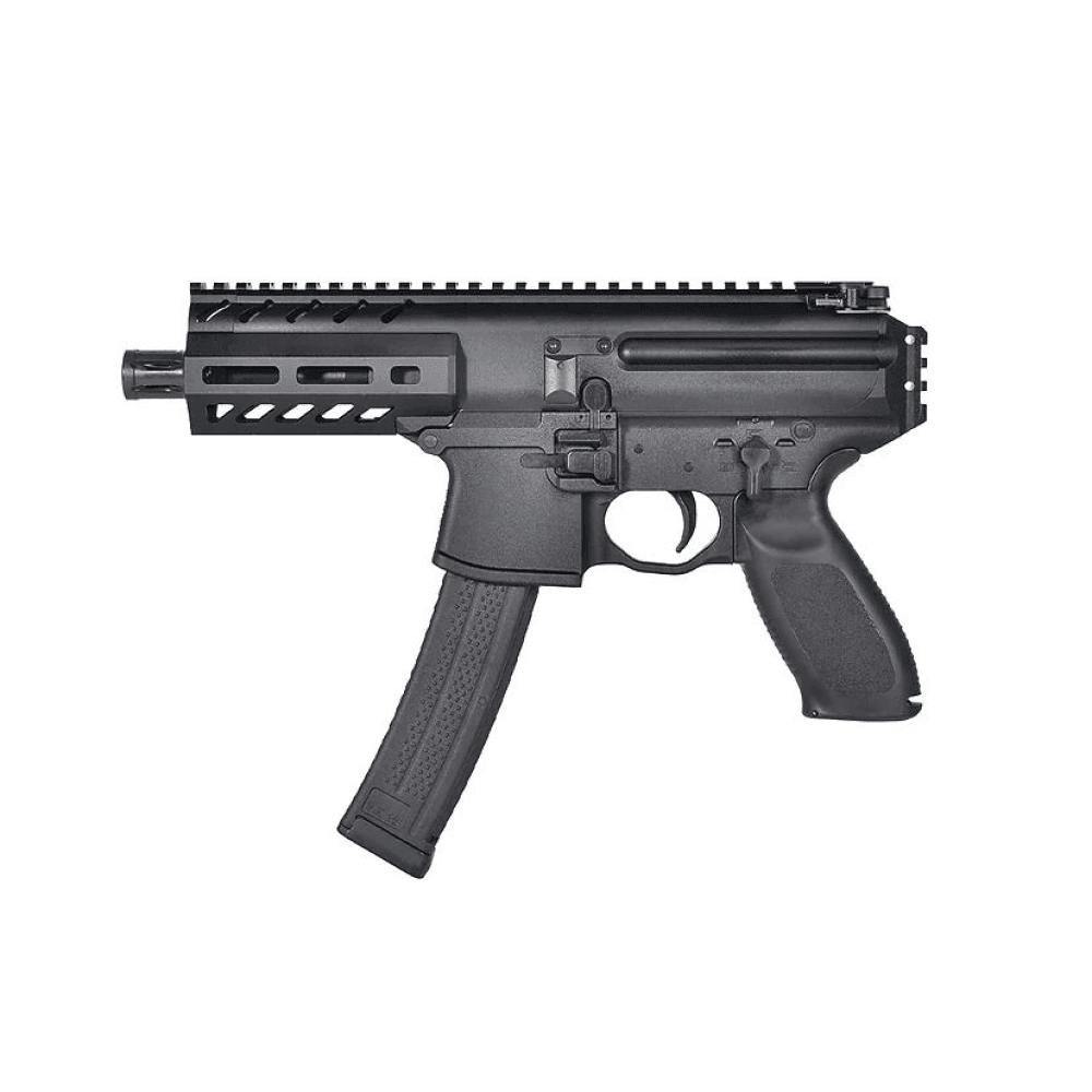APFG MPX GBB Airsoft Gun with Tactical Rail and Ergonomic Grip for Reliable Performance