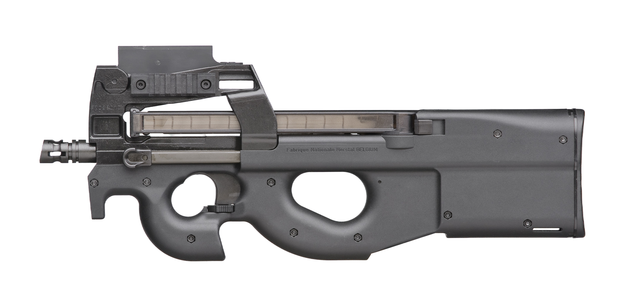 G&G AEG P90 AIRSOFT Gun with Tactical Rail and Ergonomic Design for Airsoft Enthusiasts