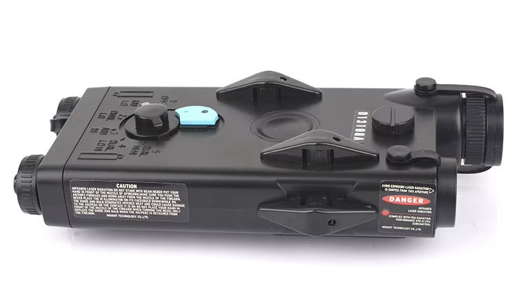 WADSN PEQ Airsoft Tan Tactical Laser Battery Box with Adjustable Settings