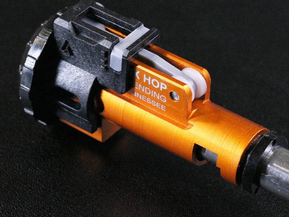 AIRTECH CONVERSION MTW internal component in orange and black for precise mechanical adjustments