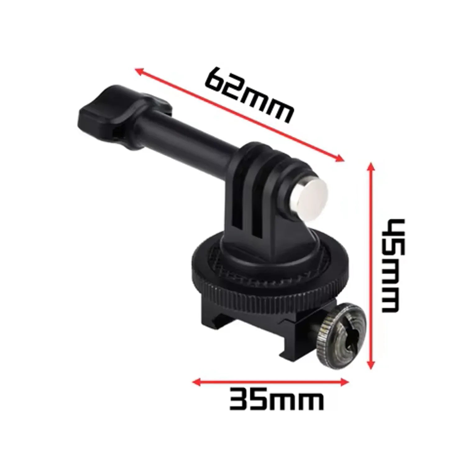 DISTRICT AIRSOFT Picatinny Rail Tripod Mount with Adjustable Length for Versatile Shooting Support
