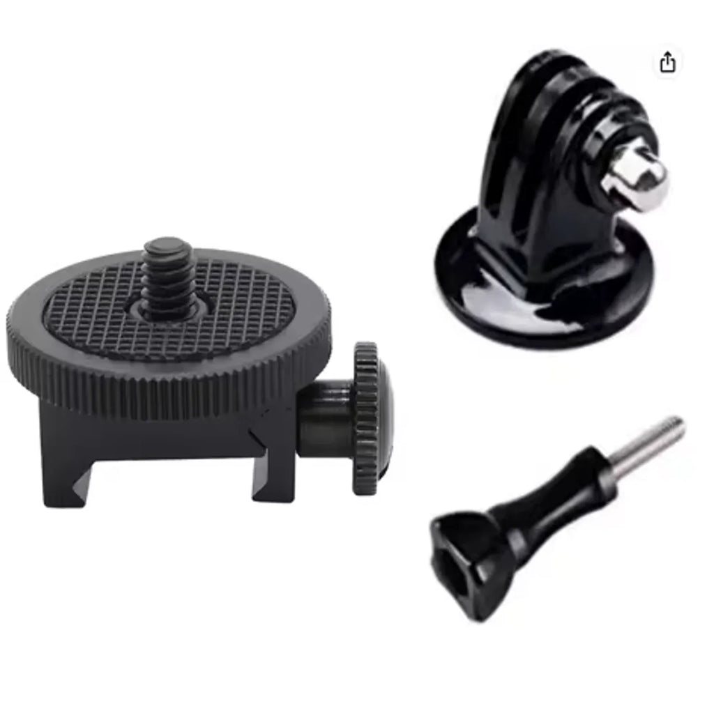 District Airsoft Picatinny Rail Tripod Mount with Adjustable Platform for Secure Camera Support