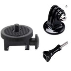 District Airsoft Picatinny Rail Tripod Mount with Adjustable Platform for Secure Camera Support