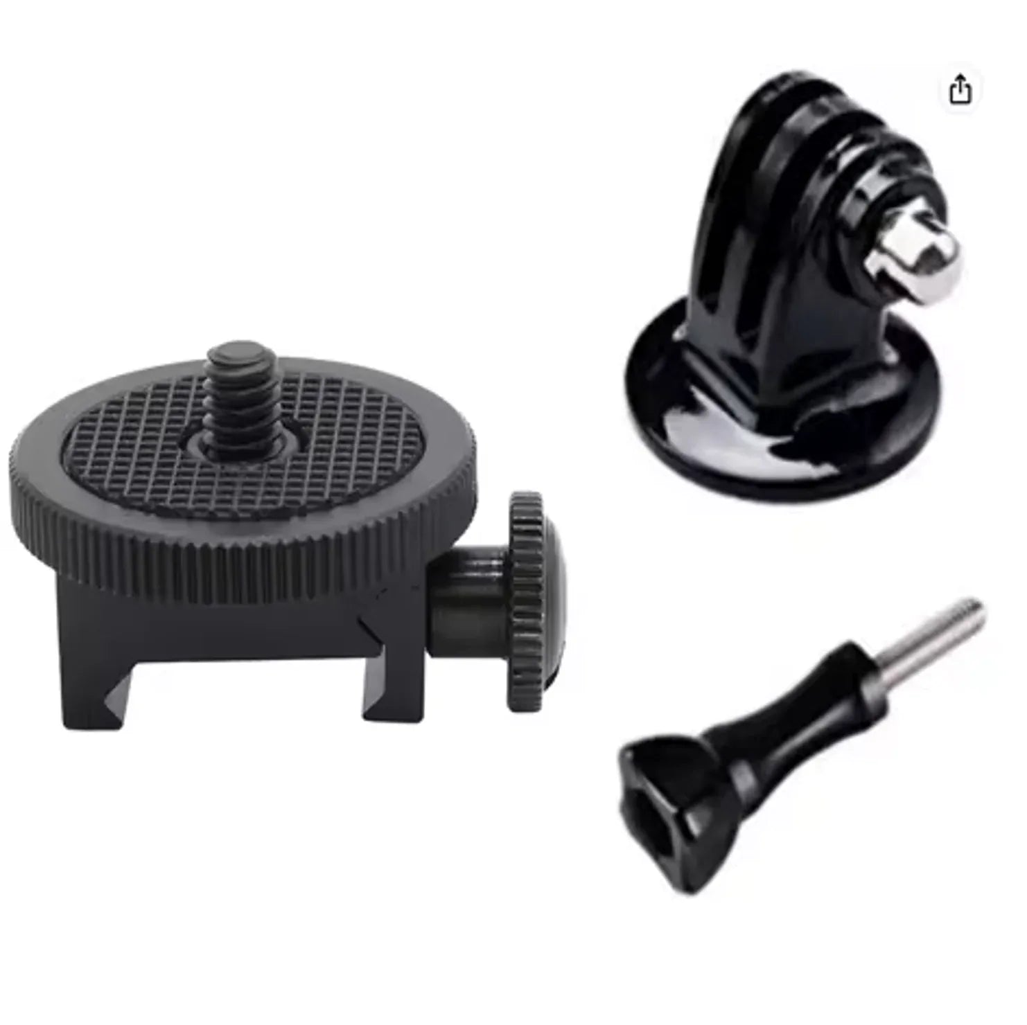 District Airsoft Picatinny Rail Tripod Mount with Adjustable Platform for Secure Camera Support