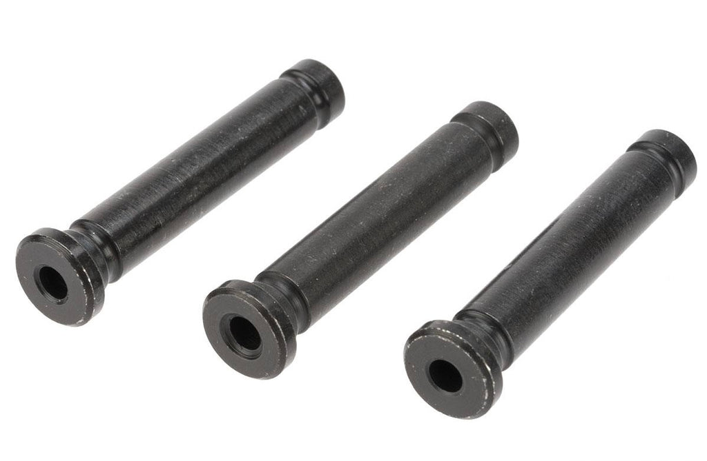 Set of three black metal PINS MASADA AIRSOFT accessories by A&K for airsoft gun parts