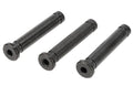 Set of three black metal PINS MASADA AIRSOFT accessories by A&K for airsoft gun parts