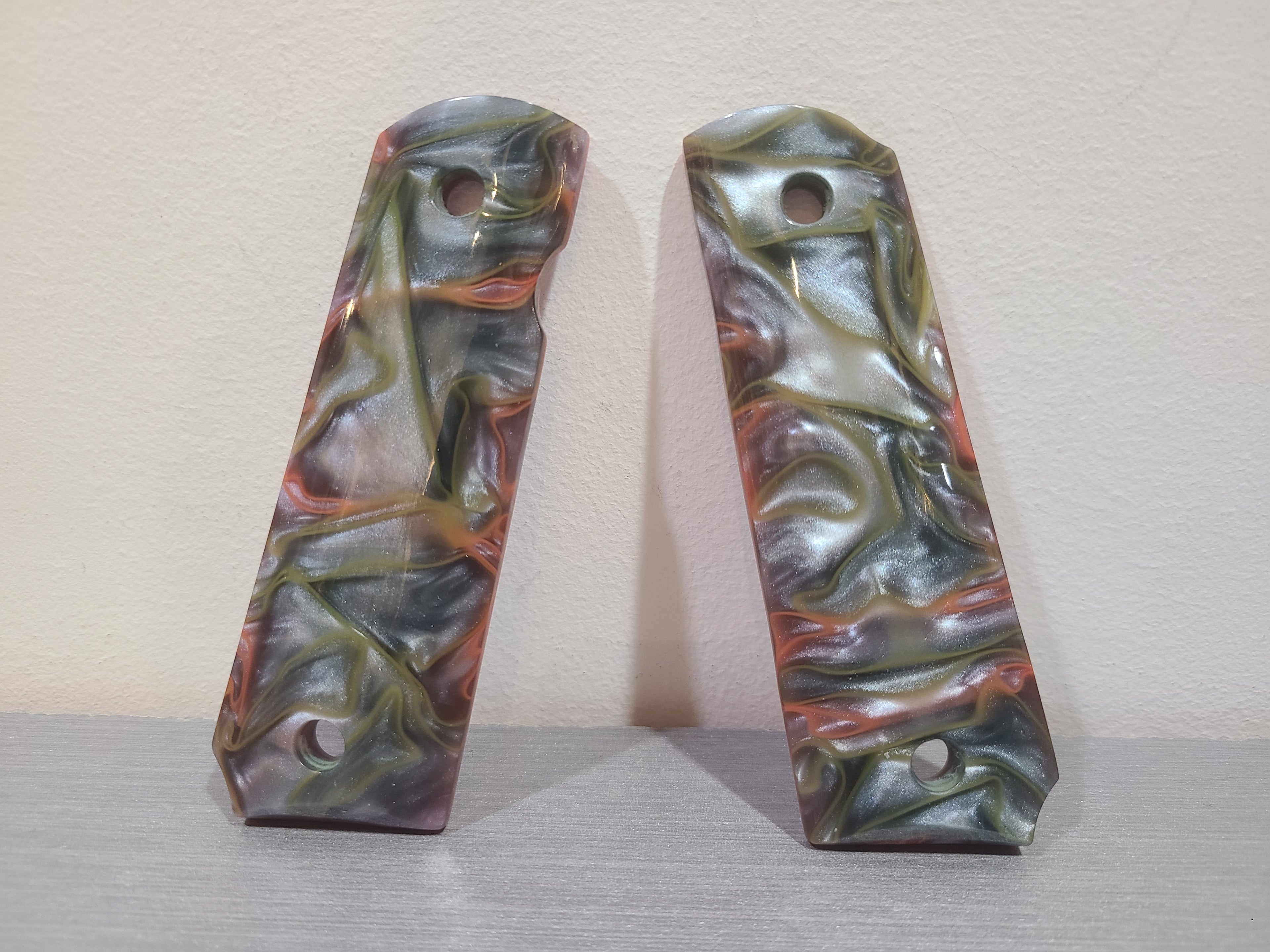 Colorful and textured pistol grip cover set for airsoft accessories by District Airsoft