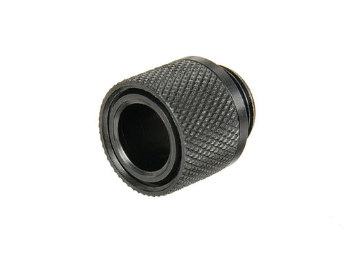 District Airsoft Pistol Thread Adapter in Black for Attaching Muzzles and Silencers