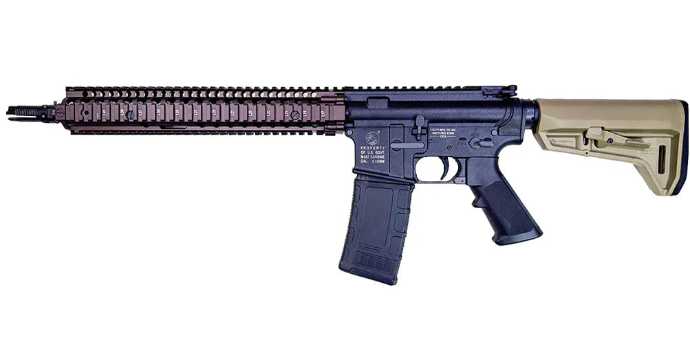 PROW DD MK18 MOD1 MWS GBBR AIRSOFT rifle featuring a tactical design and rail system for accessories