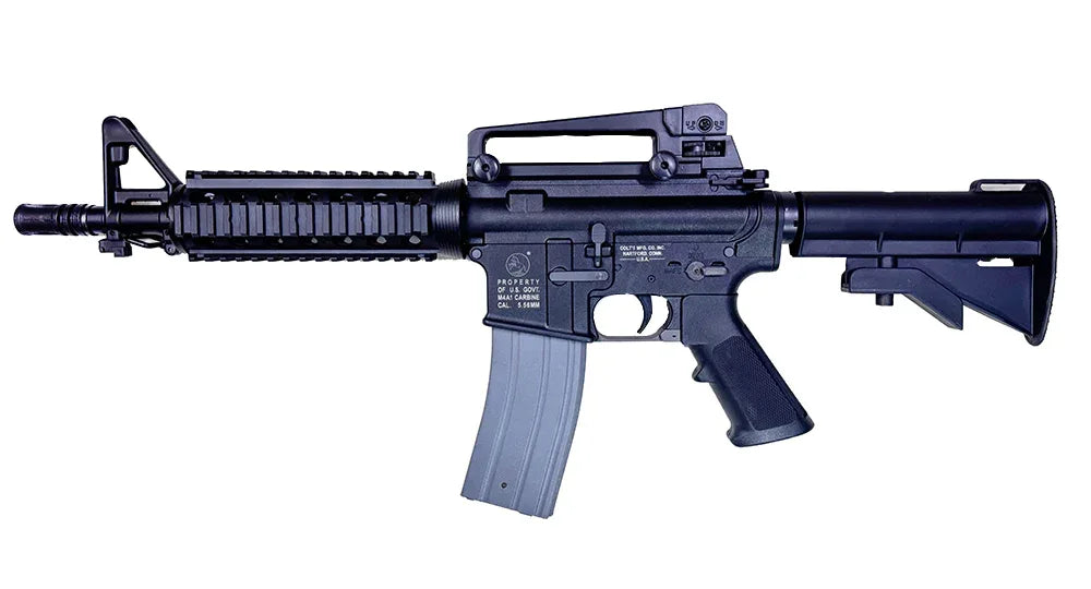 PROW M4 CQB MWS GBBR AIRSOFT rifle featuring tactical rail system and adjustable stock