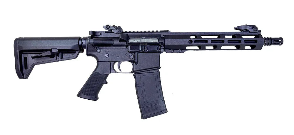 PROW M4 WG13-3AP MWS GBBR AIRSOFT Rifle with sleek design and adjustable stock for airsoft enthusiasts