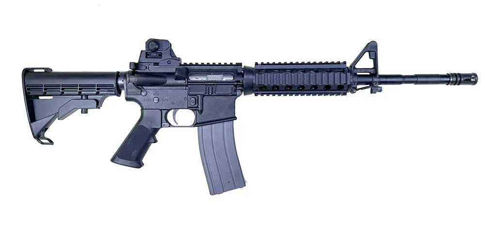 PROW M4A1 MWS GBBR AIRSOFT rifle with tactical features and detachable magazine for airsoft gameplay