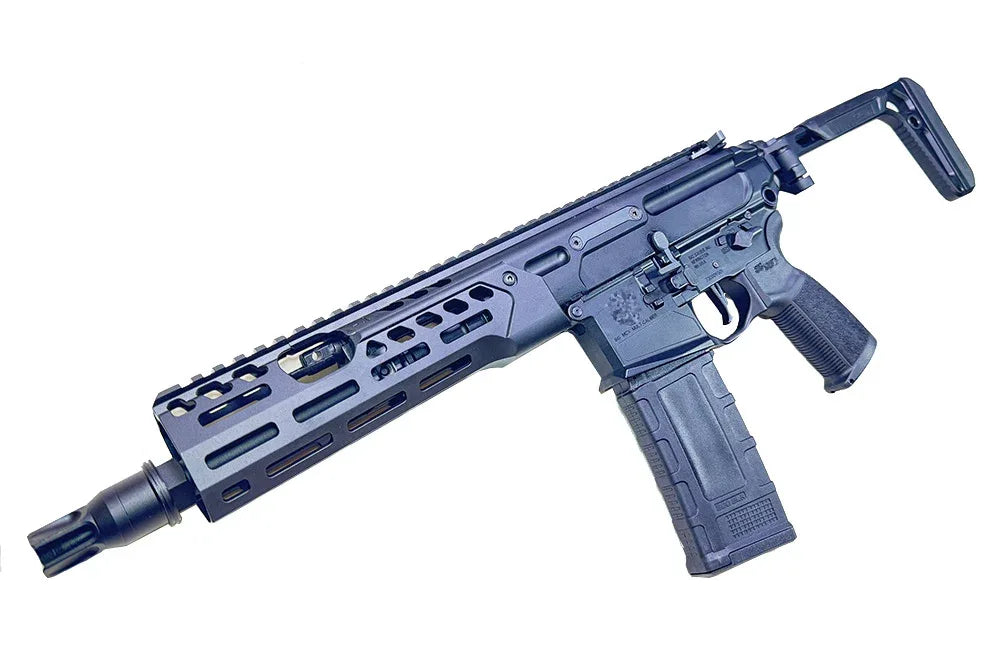 PROW MCX SPEAR LT 9 GBBR AIRSOFT with streamlined design and adjustable stock for tactical gameplay