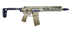 PROW MCX SPEAR LT 11 GBBR AIRSOFT Gun in Tan with Adjustable Stock and Ergonomic Grip