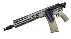 PROW MCX SPEAR LT 11 GBBR AIRSOFT in tan with tactical rail and adjustable stock for airsoft enthusiasts