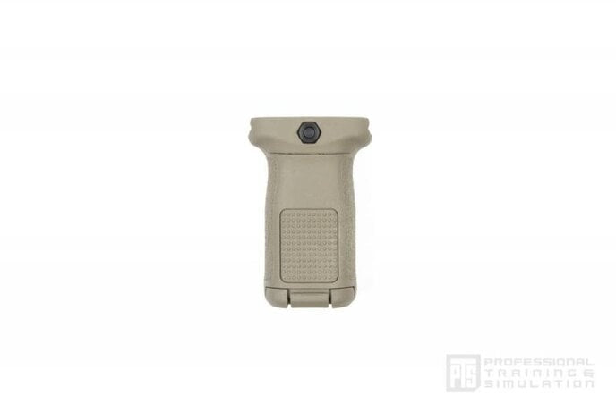 PTS EPF2-S SHORT VERTICAL FOREGRIP in Tan for improved firearm stability and control