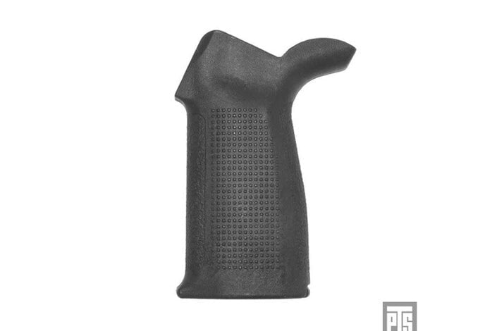 PTS EPG M4 GRIP AIRSOFT in black for enhanced control and comfort during airsoft gameplay