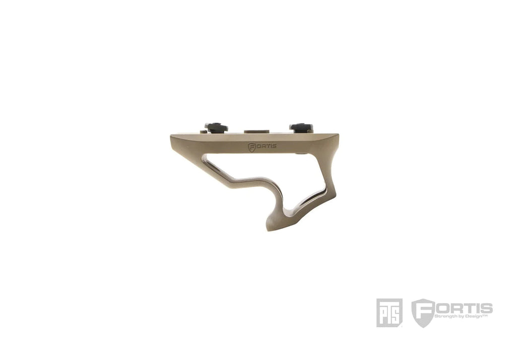 PTS FORTIS ANGLED FOREGRIP M-LOK in Flat Dark Earth for enhanced control and stability