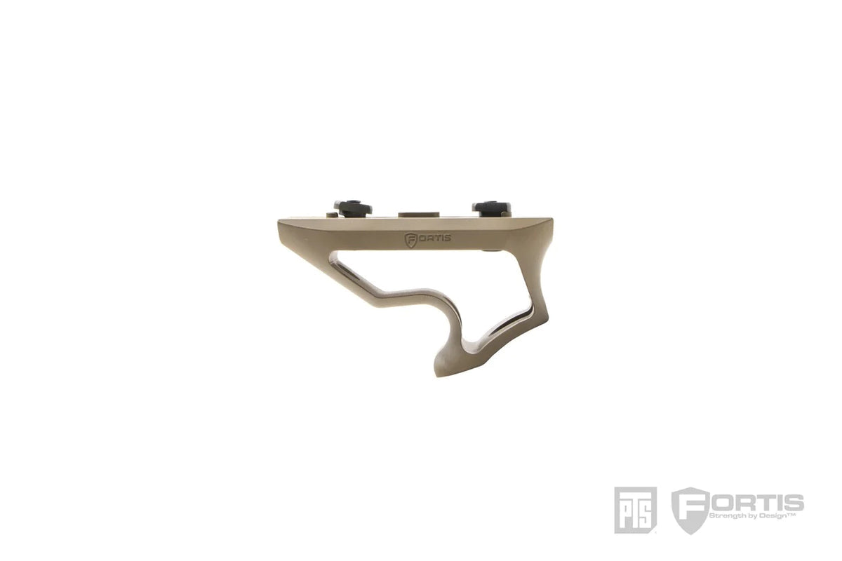PTS FORTIS ANGLED FOREGRIP M-LOK in Flat Dark Earth for enhanced control and stability