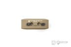 PTS FORTIS ANGLED FOREGRIP M-LOK in Tan with two screws for secure attachment on tactical gear