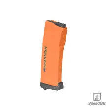 PTS Speed QB Orange Magazine for Airsoft with Durable Construction and Easy Loading