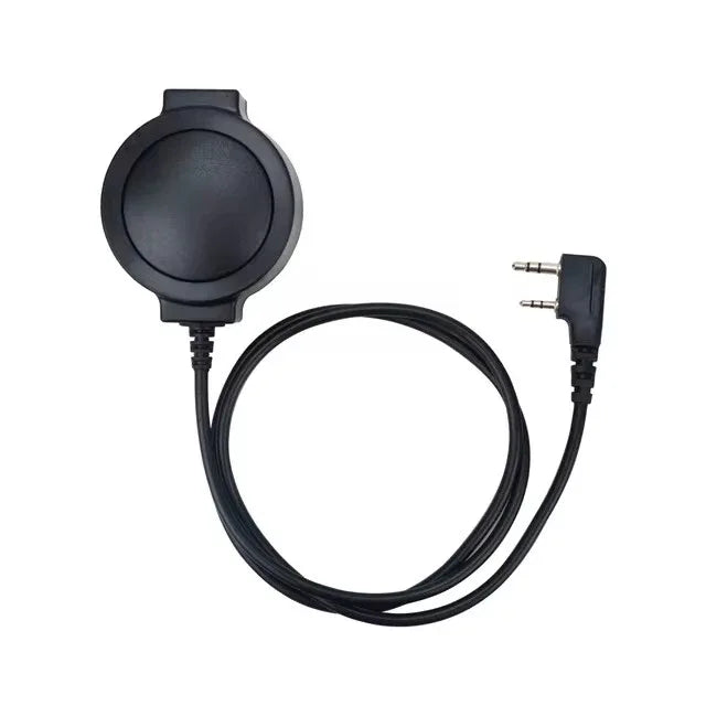 District Airsoft Push To Talk Accessory with Durable Cable for Communication Devices