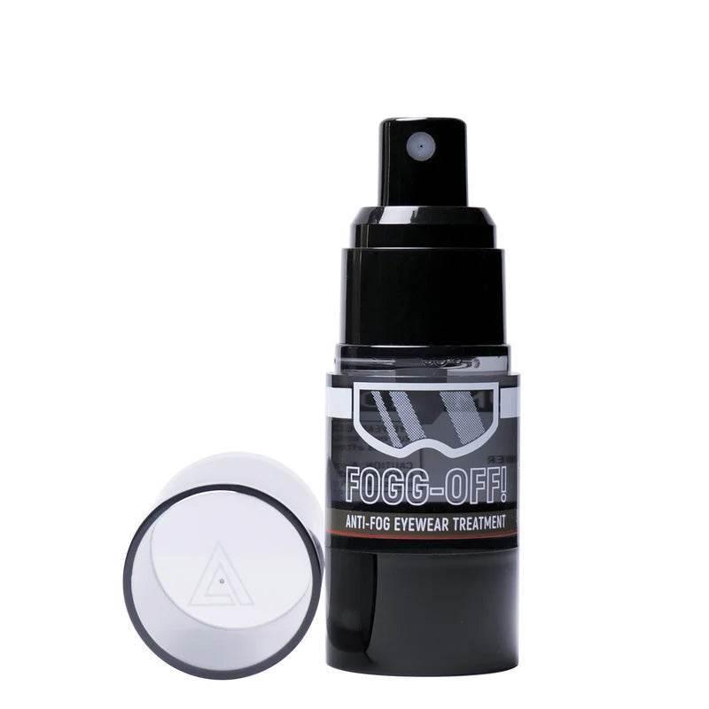 4UANTUM ANTI-FOG SPRAY in a sleek black bottle for clear vision in foggy conditions