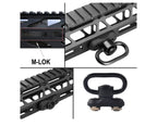 QD Sling Quick-Detach M-LOK Connector Compatible with M-LOK Rail Systems for Easy Attachment