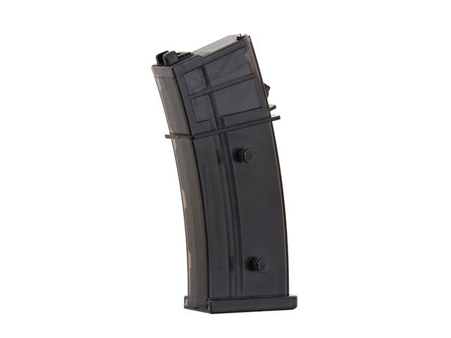 Army Armament R36 GBB mag for airsoft with durable black polymer construction