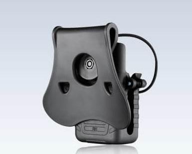 AMOMAX Tactical Radio Pouch with Secure Attachment for Communication Devices