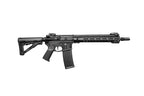 Raven Evolution Elite G2 AEG AIRSOFT black tactical airsoft rifle with adjustable stock and rail system