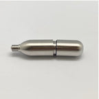 Ultraforce Refillable CO2 Cartridge 12g in a sleek silver design for easy use in compatible devices