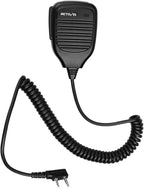 RETEVIS MICROPHONE SPEAKER with coiled cable for clear communication in various environments