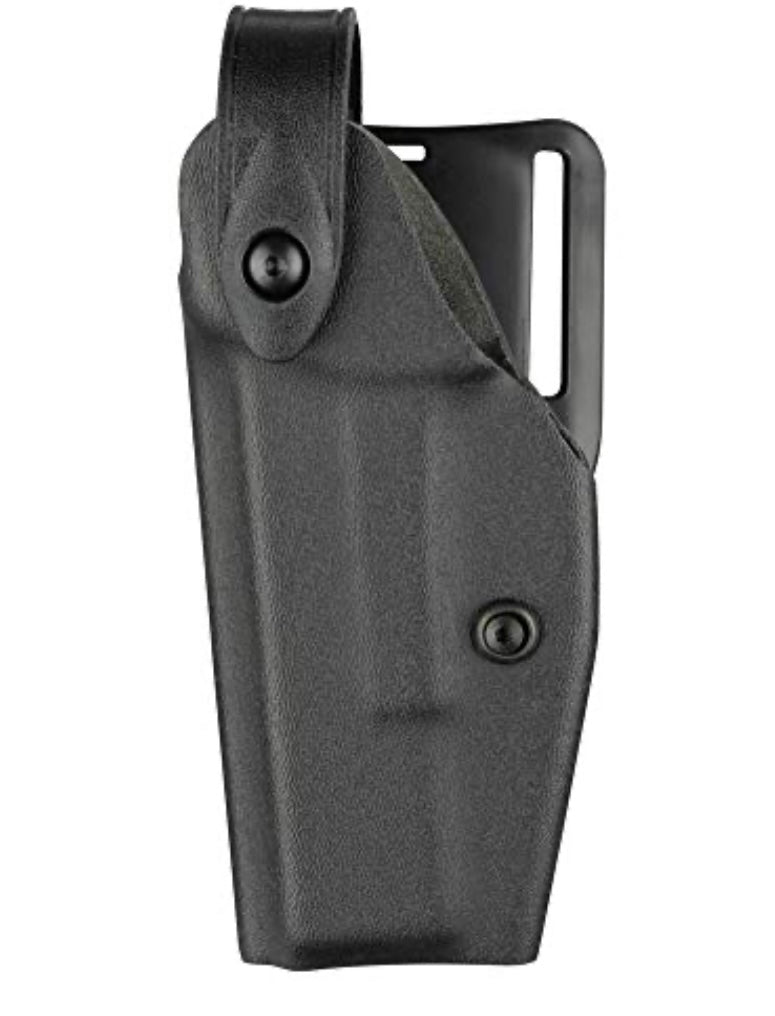 SAFARILAND SLS HOLSTER LEFT HAND in durable black polymer with adjustable retention screws