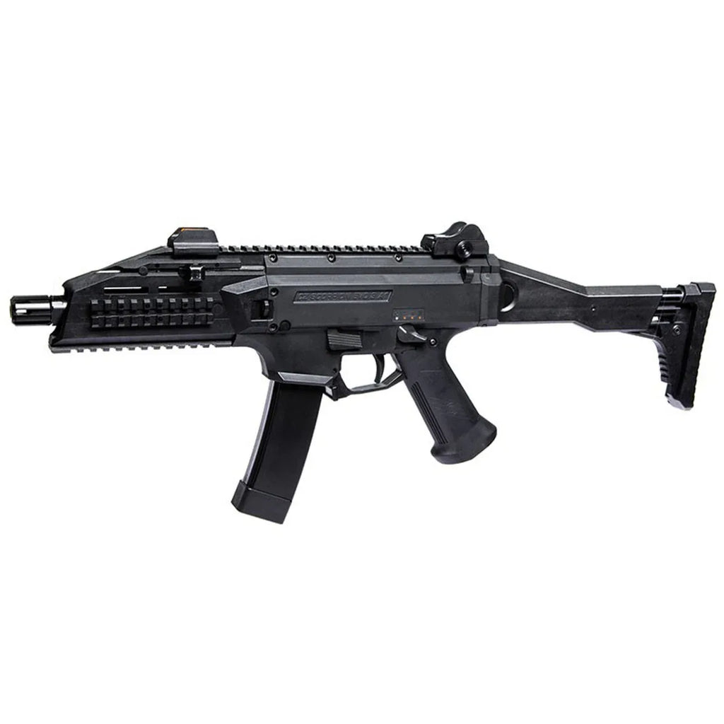 ASG AEG Scorpion EVO Airsoft Gun with Adjustable Stock and Tactical Rail System