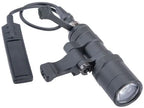 WADSN Scout Light Picatinny Tactical Flashlight with Pressure Switch and Mounting Bracket