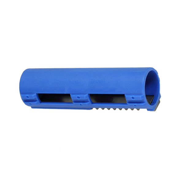 SHS airsoft piston 14 steel teeth in blue with a durable construction for enhanced performance