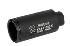 SHS NOVESKE SOUND HOG Muzzle Device in Black with Patent Pending Design for Improved Sound Suppression