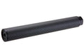SILVERBACK AIRSOFT CARBON SILENCER featuring durable carbon fiber for enhanced sound suppression
