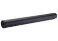 SILVERBACK AIRSOFT CARBON SILENCER in sleek black design for enhanced game performance