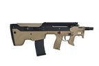 SILVERBACK MDRX MICRON V3 AIRSOFT rifle in tan with ergonomic grip and sleek design for tactical gameplay