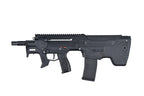 SILVERBACK MDRX MICRON AIRSOFT AEG black bullpup rifle with polymer body detachable magazine and top rail
