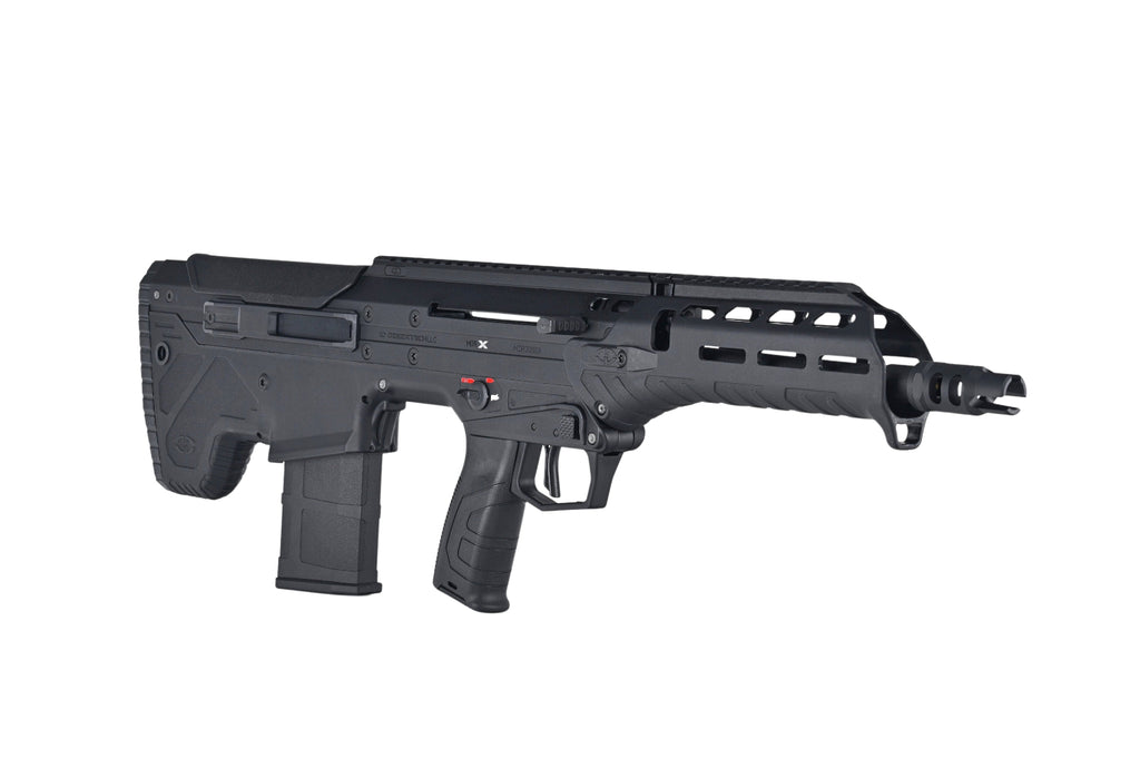 SILVERBACK MDRX V3 black bullpup AEG airsoft rifle compact tactical design with magazine