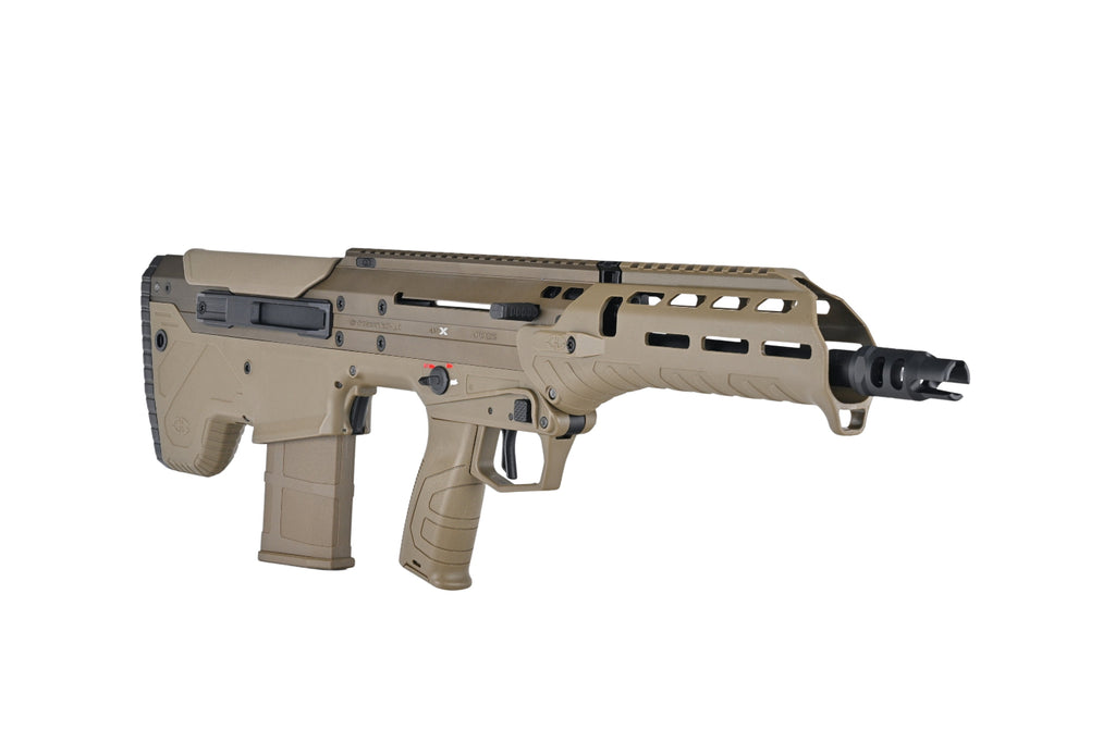 SILVERBACK MDRX V3 tan bullpup AEG airsoft rifle with MLOK handguard and detachable magazine