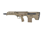 SILVERBACK MDRX V3 tan bullpup AEG rifle with magazine and top Picatinny rail for tactical use