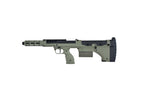 SILVERBACK SRS 16 olive drab bolt action sniper rifle bullpup chassis side profile