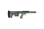 SILVERBACK SRS 16 bolt action sniper chassis in olive drab with adjustable stock and rail