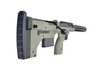 Silverback SRS airsoft A2 olive drab bolt action sniper chassis with adjustable stock and magazine