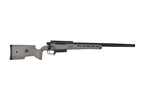 SILVERBACK TAC-41P SPORT tan synthetic stock bolt-action sniper rifle with black barrel and picatinny rail