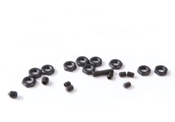 SILVERBACK SPARE SCRE set featuring various black screws and nuts for replacement parts